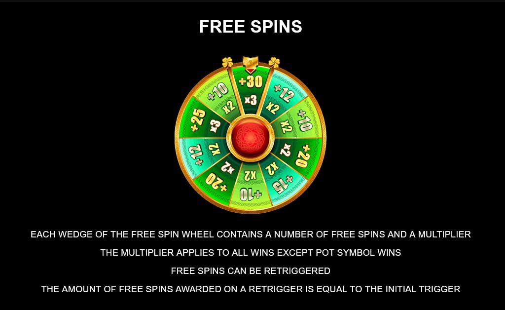 9 Pots of Gold slot game free spins